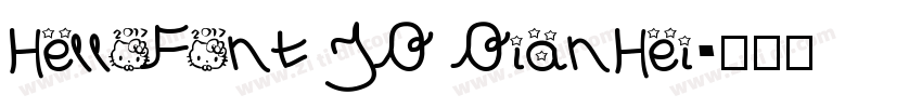 HelloFont ID DianHei字体转换